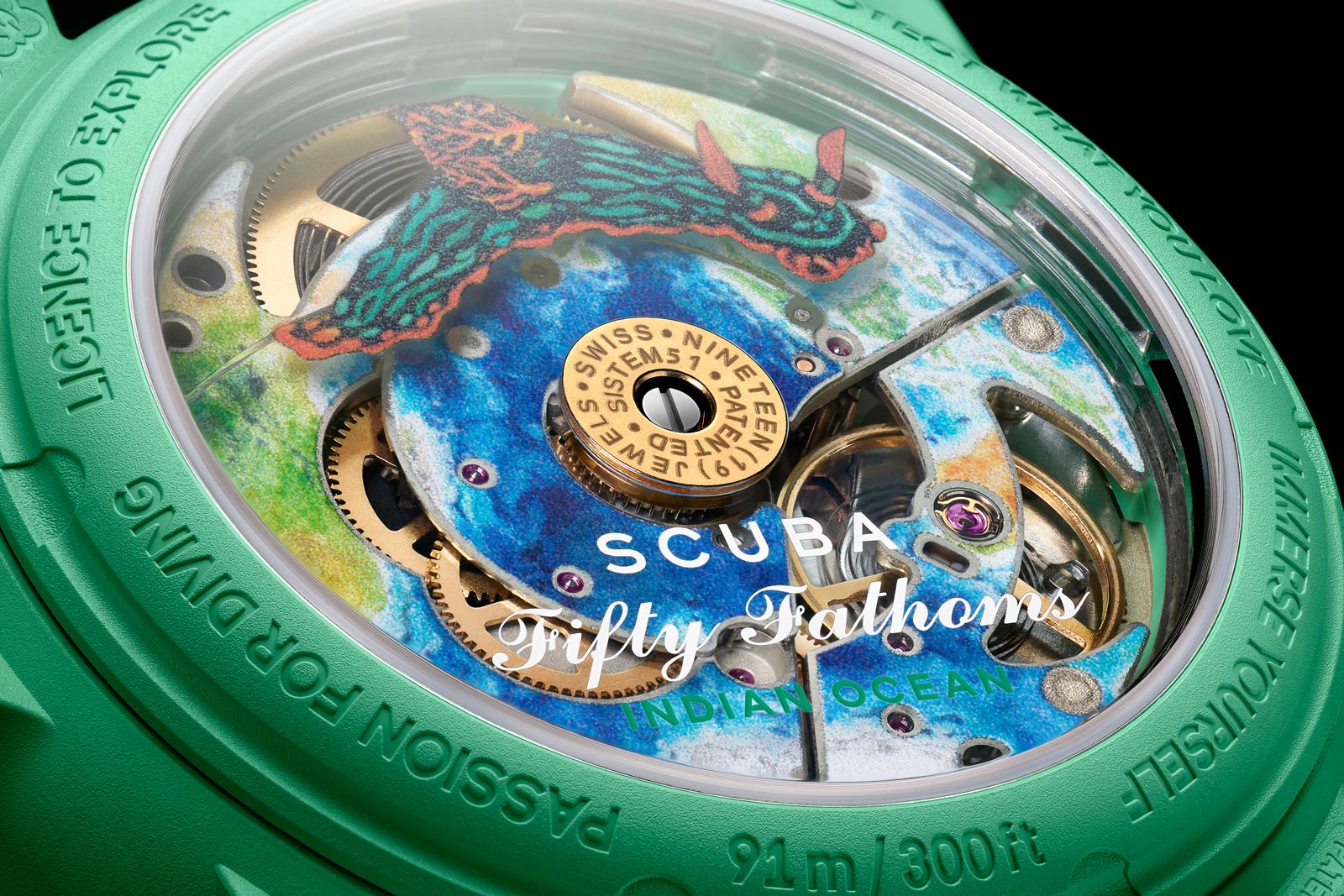 Blancpain and Swatch Team Up on the 400 Bioceramic Scuba Fifty