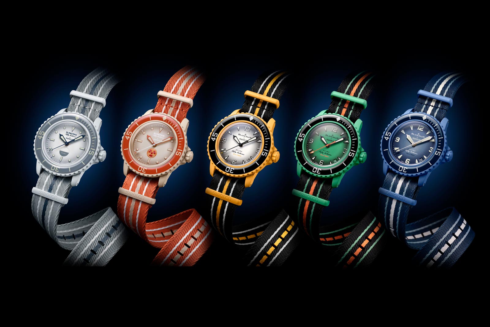 Blancpain fifty fathoms store watches