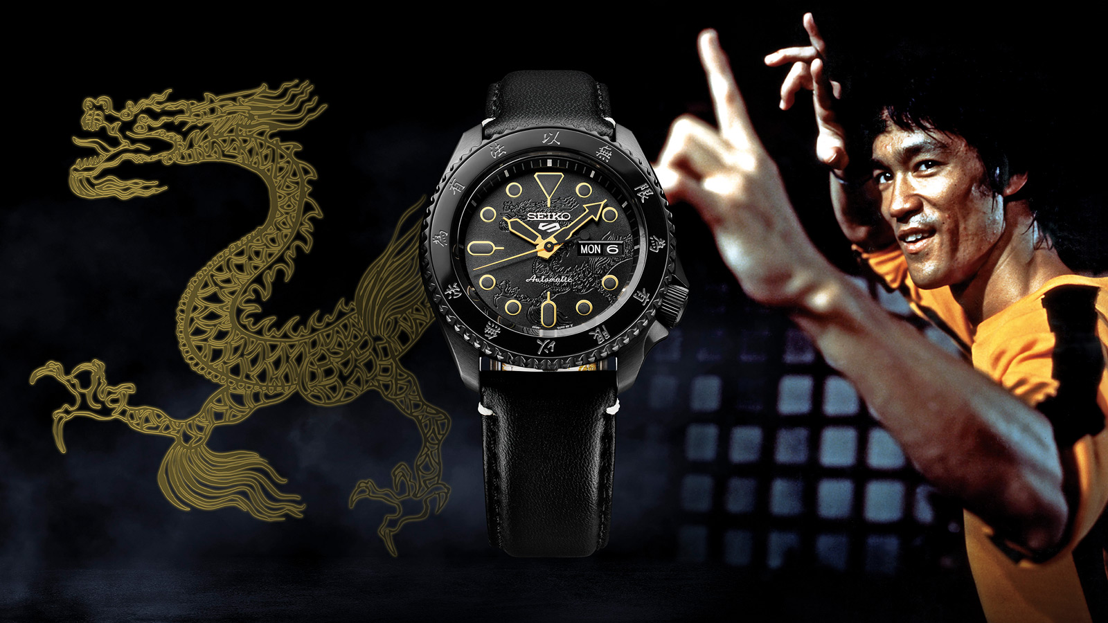 Seiko Remembers Bruce Lee with the Seiko 5 Sports SPRK39 SJX Watches