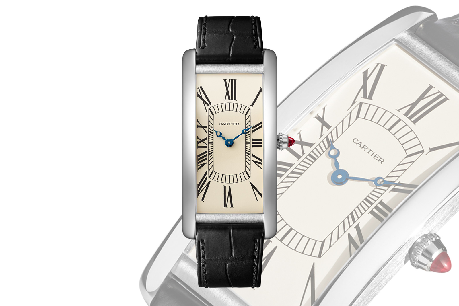 Cartier Reissues the First Tank Cintr e in Platinum SJX Watches