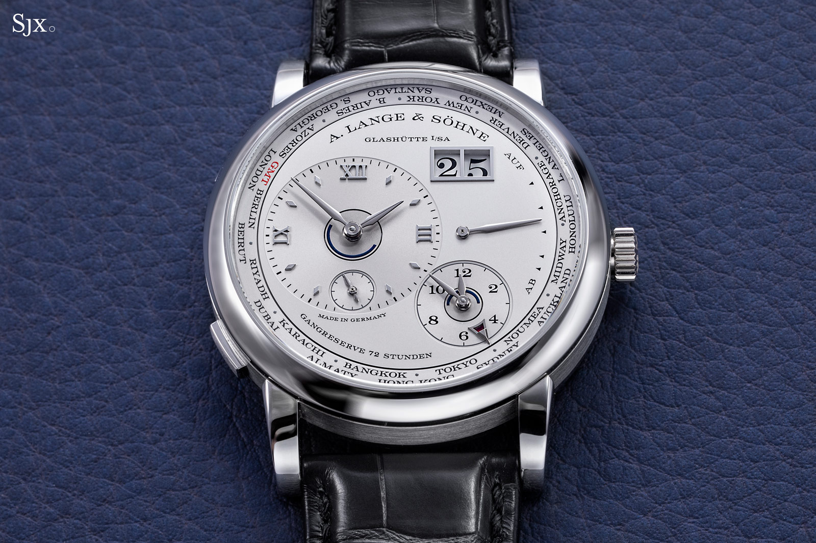 Review A. Lange S hne Lange 1 Time Zone in Platinum SJX Watches