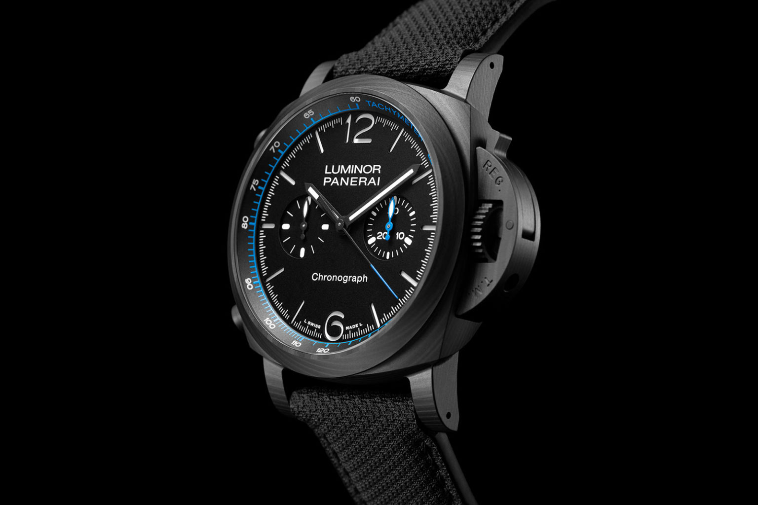 Panerai Introduces the Luminor Chrono Carbotech PAM01219 | SJX Watches