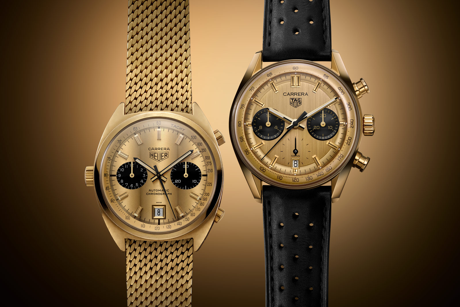 TAG Heuer - Carrera Chronograph in Yellow Gold
