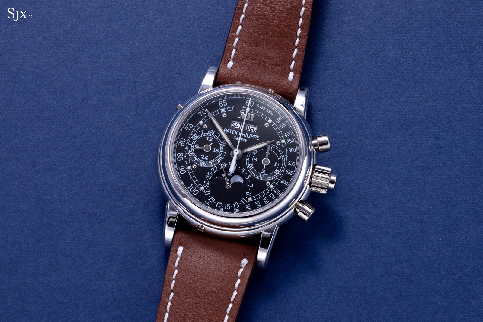 Patek philippe 5004p platinum perpetual calendar on sale split second chronograph