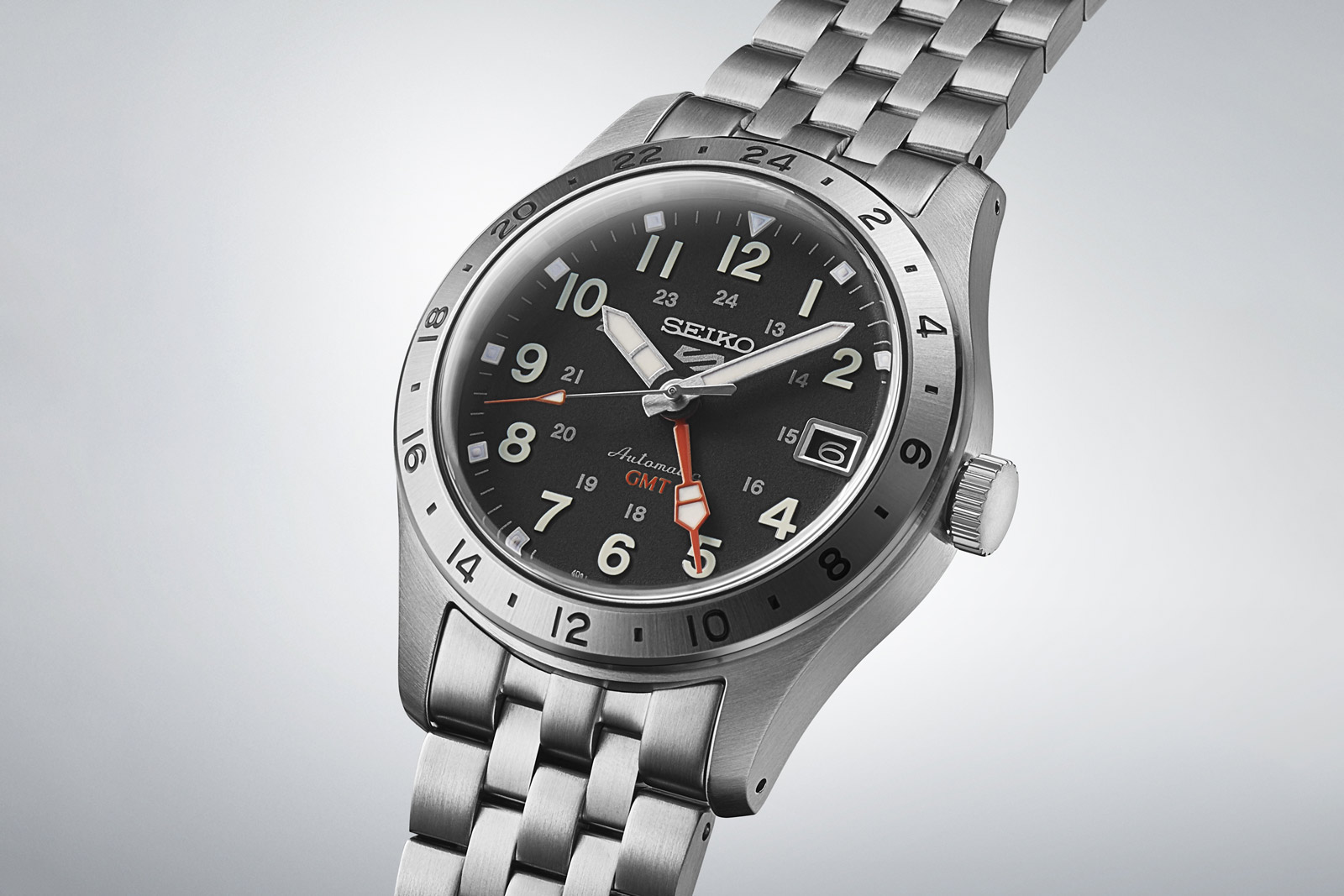 The Affordable Seiko 5 “Field” Gains a GMT Function