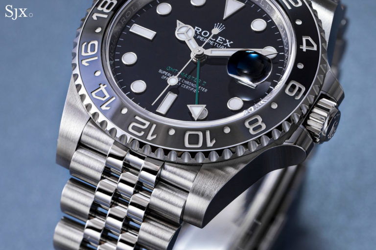 Hands On: Rolex GMT-Master II Oystersteel Ref. 126710GRNR | SJX Watches