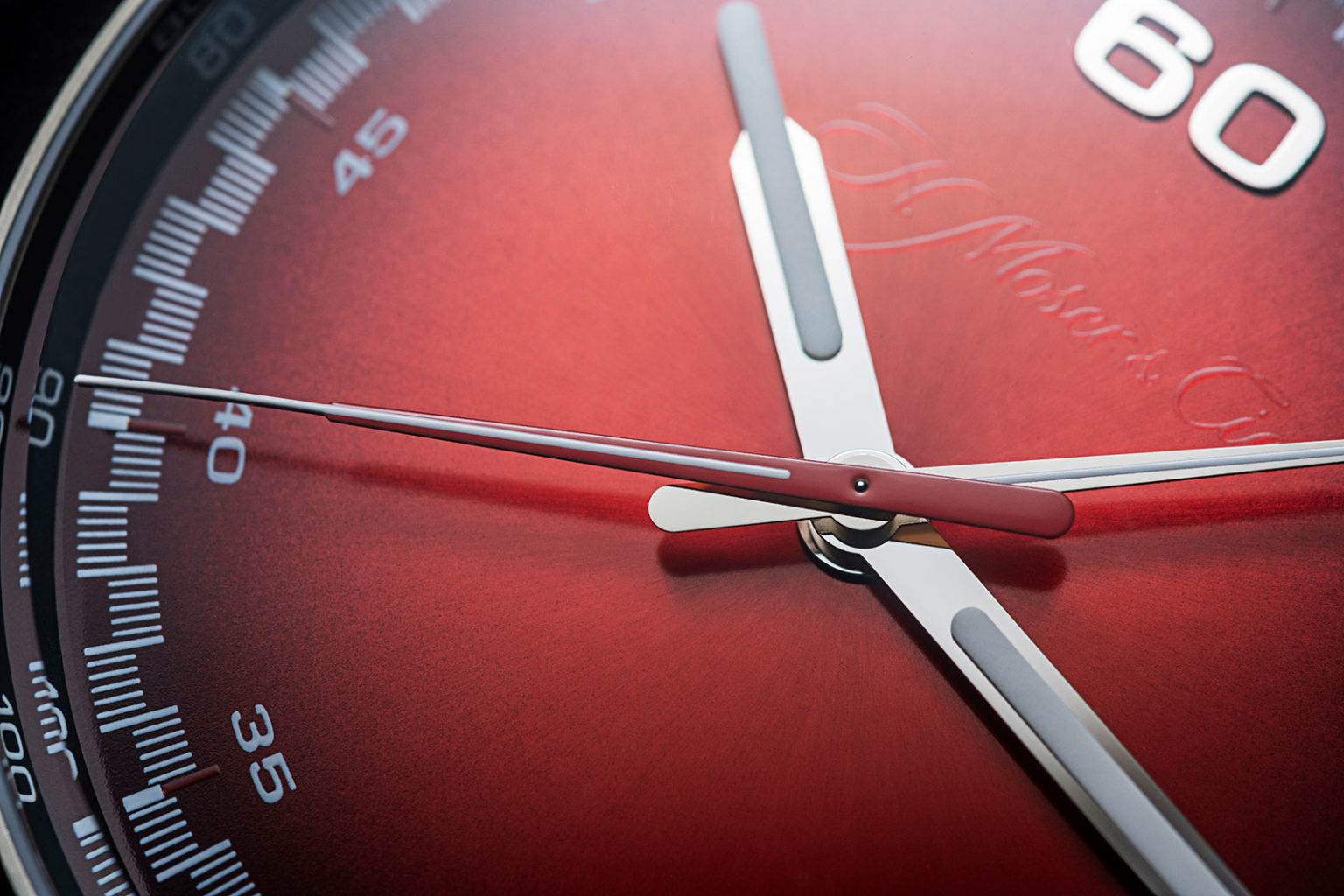 H. Moser & Cie. Unveils Streamliner Chronograph in Red for Cortina ...
