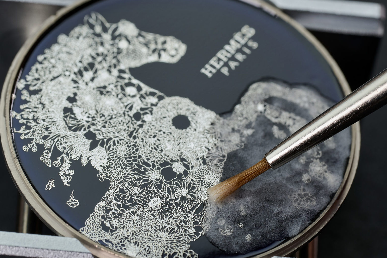 A Modern Take on Paillonné Enamel by Hermès | SJX Watches