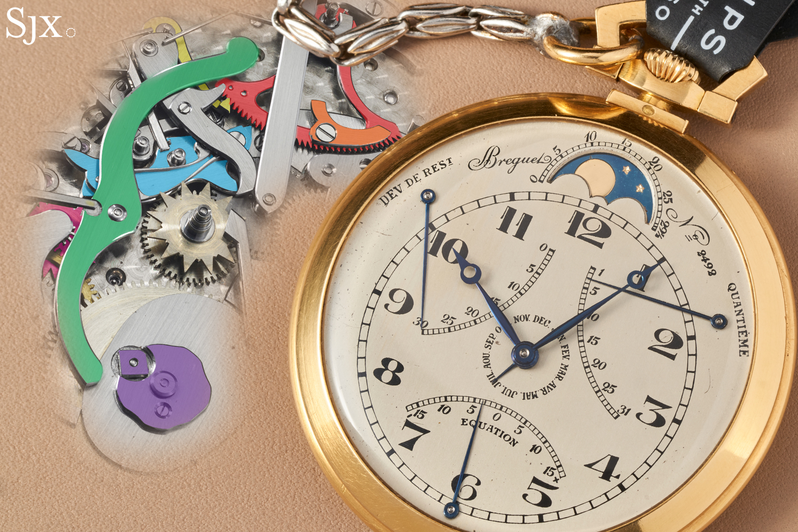 Breguet Equation of Time Pocket Watch No. 2492