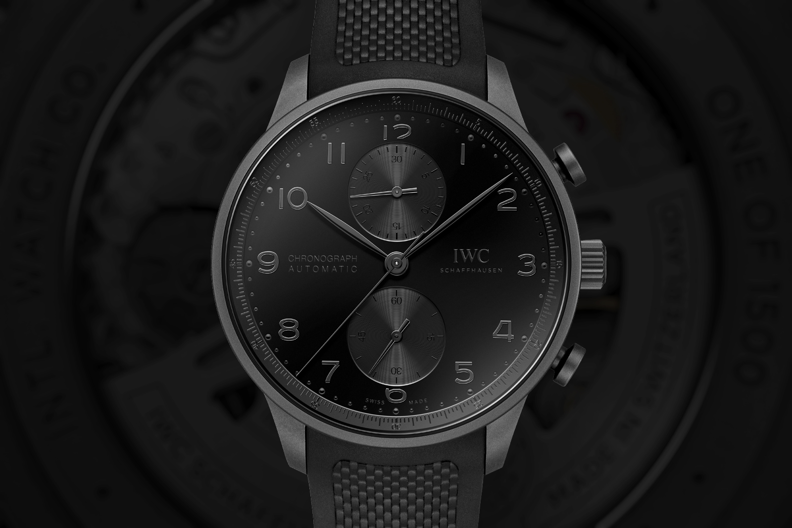 IWC Reimagines the Portugieser Chronograph in Ceratanium