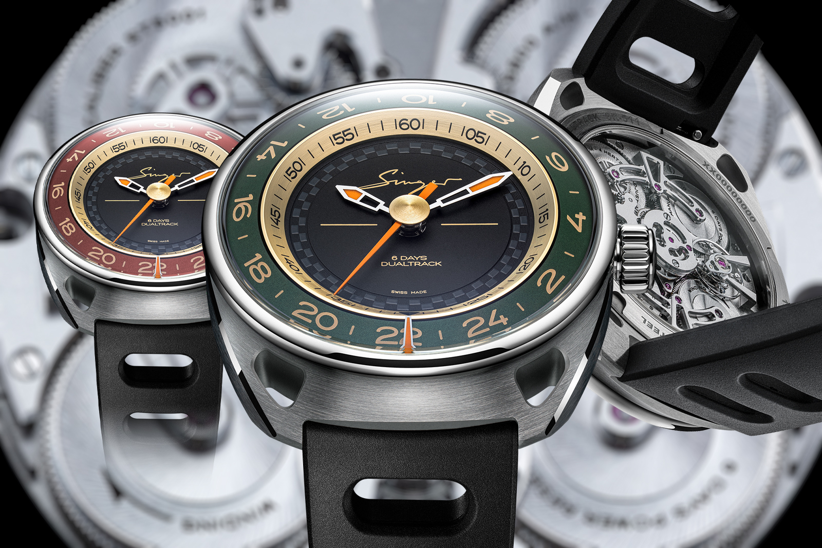 Singer Reimagined Launches DualTrack: Its First GMT Watch with Twin Time Zone Functionality